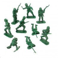 Plastic army soldiers