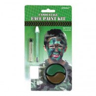 Camouflage Face Paint Kit
