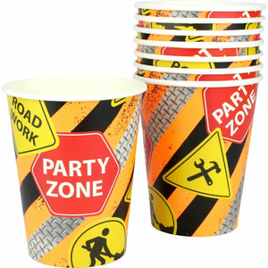 Construction Party Paper Cups