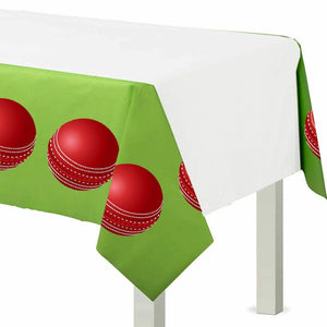 Cricket Party Plastic Tablecover