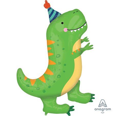 Dino-Mite T-Rex Foil Supershape Balloon