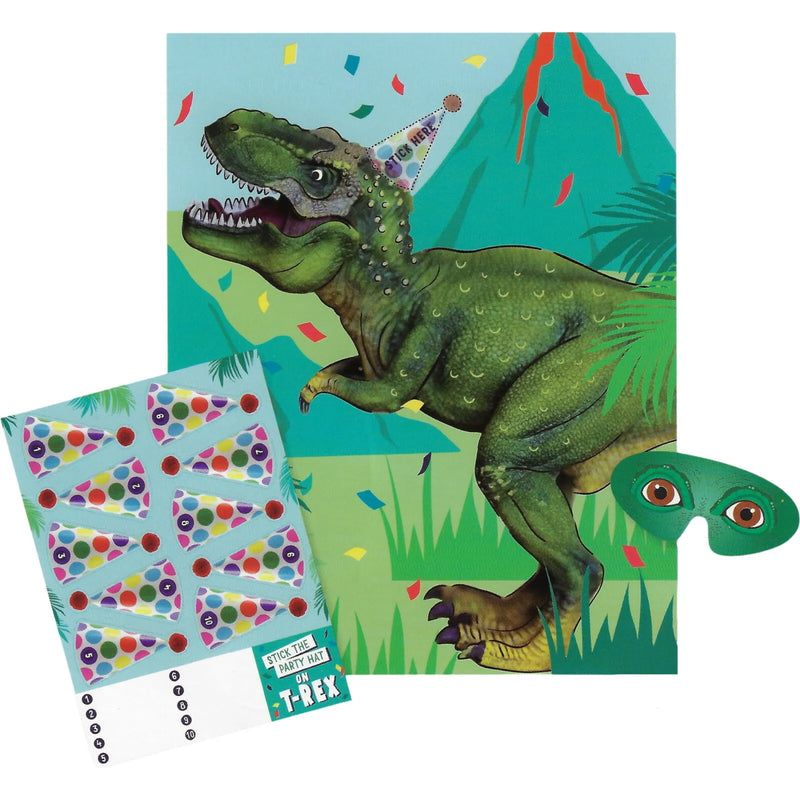 Pin The Tail On The Dinosaur Birthday Party Game TREX