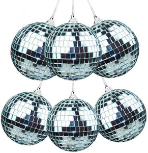 Disco Mirror Balls 5cm Pack 6