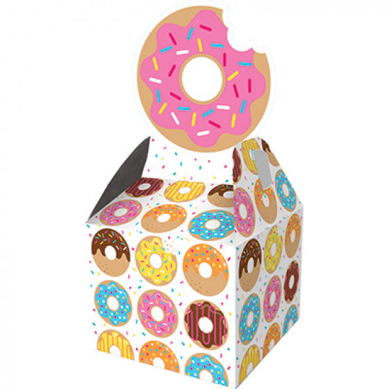 Donut Time Party Favor Boxes
