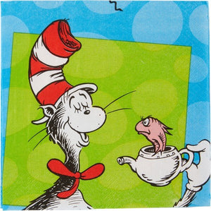 Dr Seuss Cat In The Hat Lunch Napkins