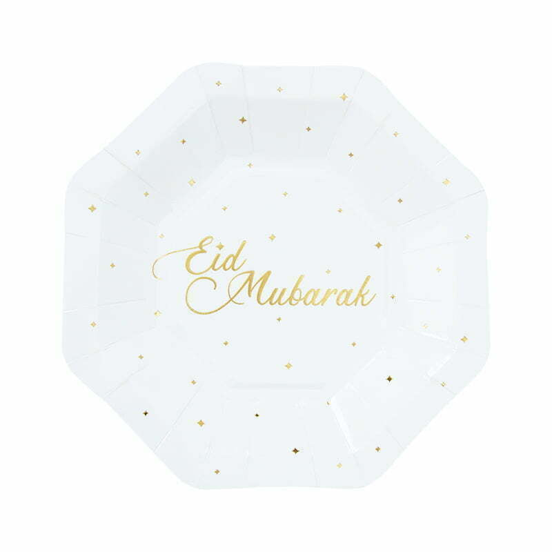 EID dessert plates - Gold Range