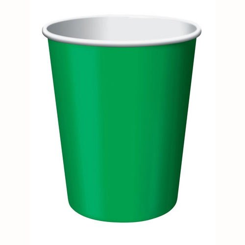 Emerald Green Paper Cups – The Party Shack