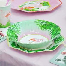 Flamingo Paper Bowls
