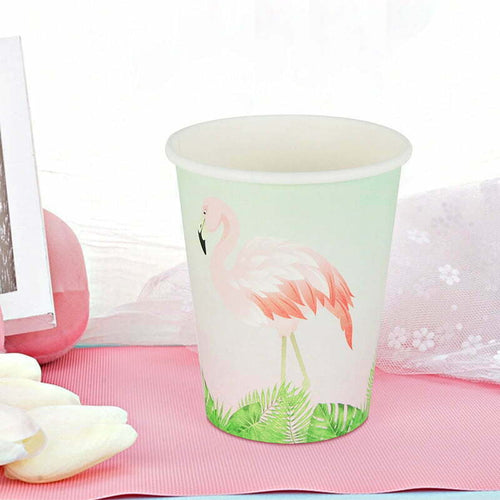 Flamingo Paper Cups