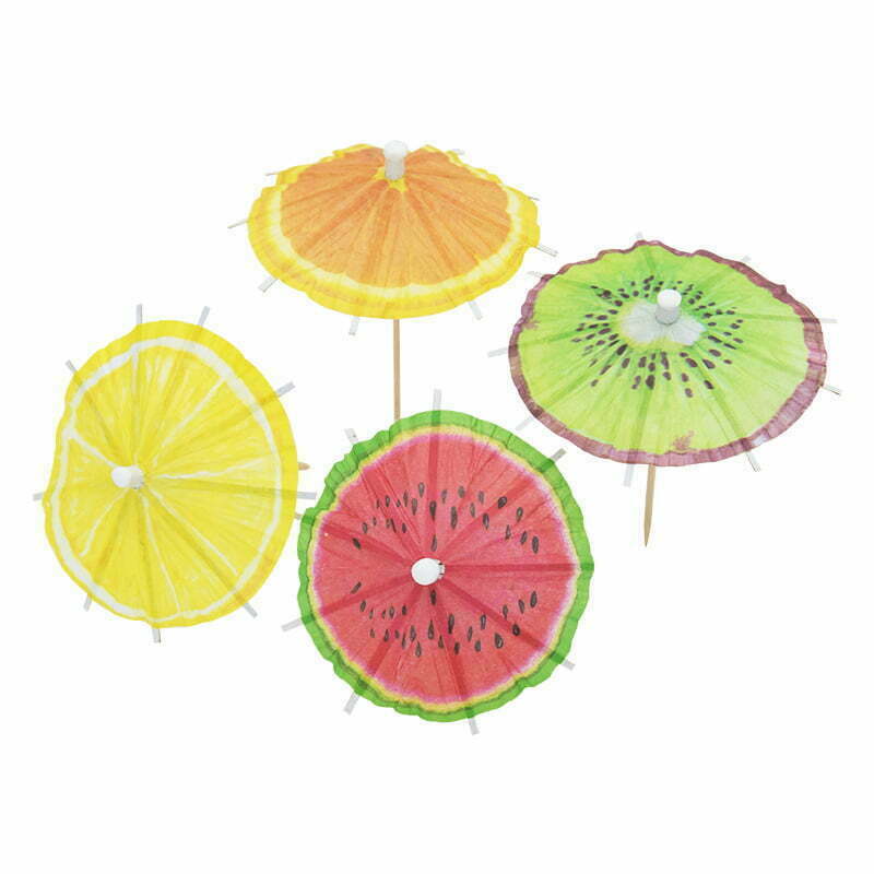 Fruit Cocktail Umbrellas/Parasols