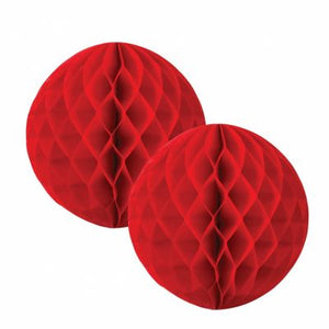 Honeycomb Ball 15cm Red