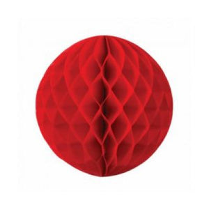 Honeycomb Ball 25cm Red