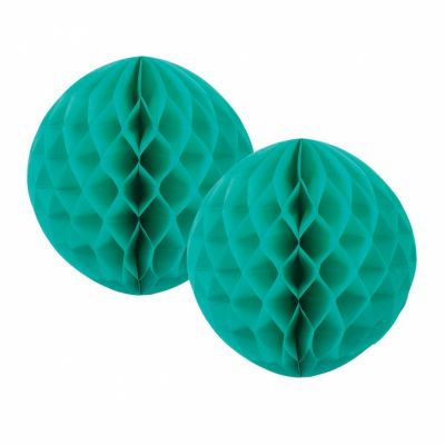 Honeycomb Ball 15cm Turquoise/Teal