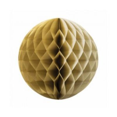 Honeycomb Ball 25cm Gold