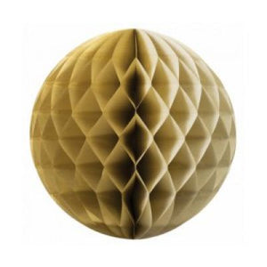 Honeycomb Ball 35cm Gold