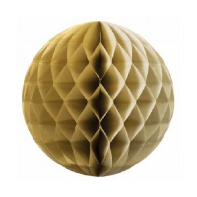 Honeycomb Ball 35cm Gold