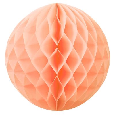 Honeycomb Ball 35cm Peach