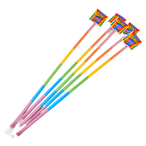 Giant Rainbow Sherbet Straw