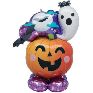 Anagram AirLoonz™ Fun & Spooky Ghost & Pumpkin (104cm x 134cm)