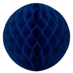 Honeycomb Ball 35cm Navy Blue