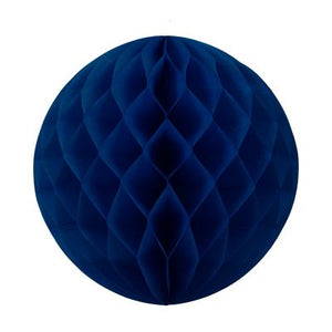 Honeycomb Ball 25cm Navy Blue