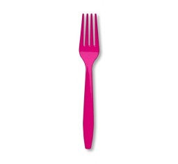 Hot Pink Forks