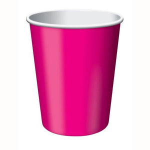 Hot Pink Paper Cups