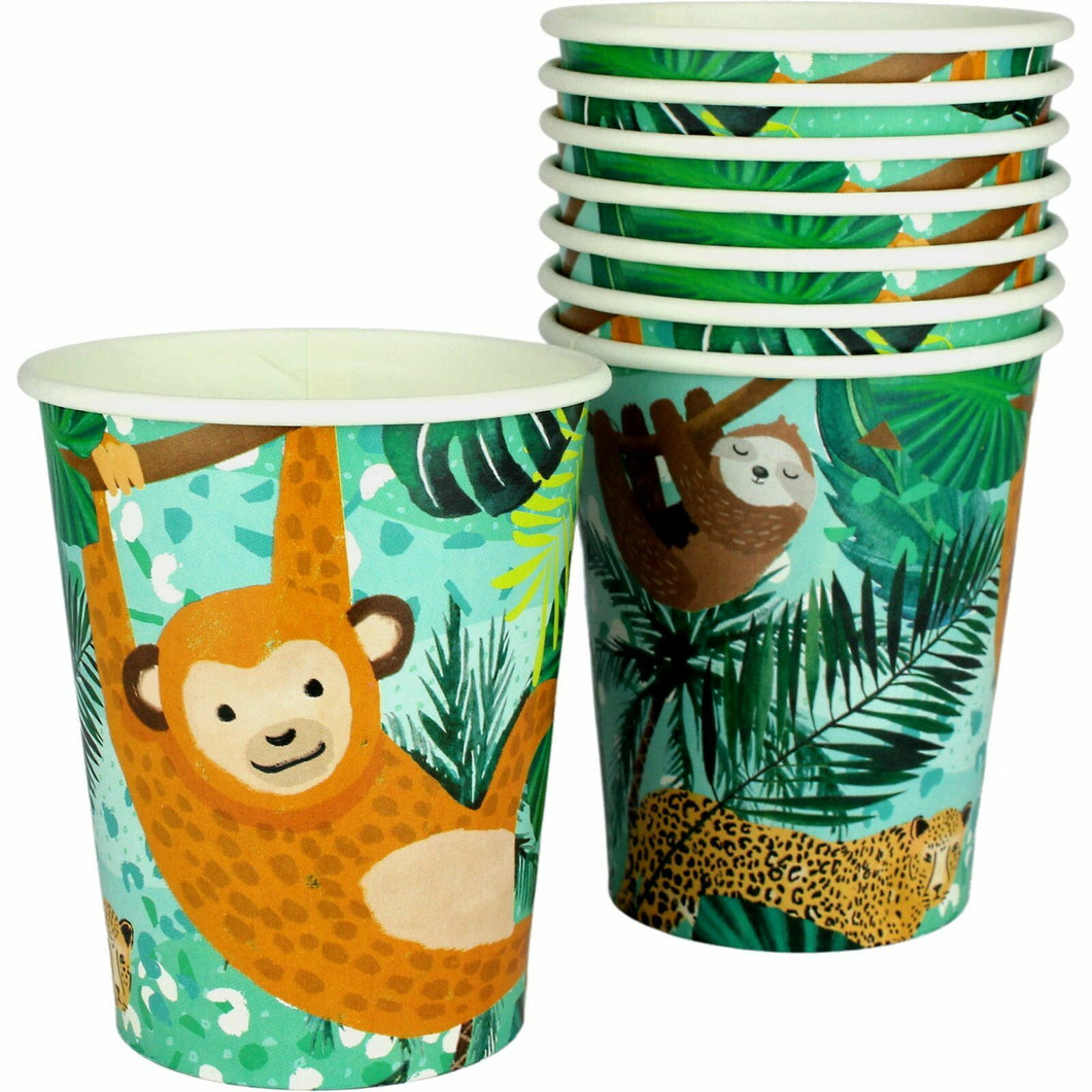 Jungle Animals Paper Cups