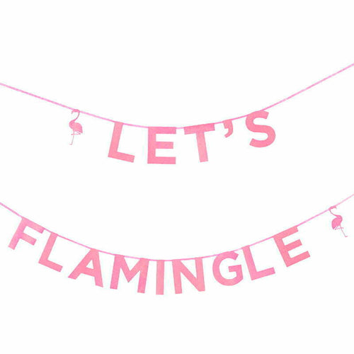 Let's Flamingle Banner
