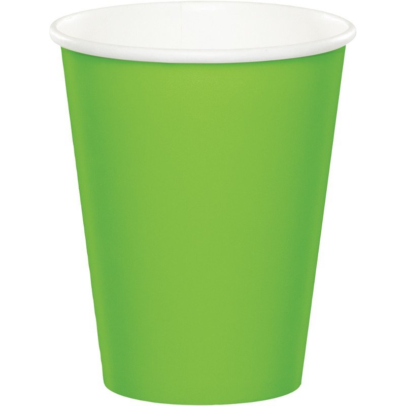 Lime Green Paper Cups – The Party Shack