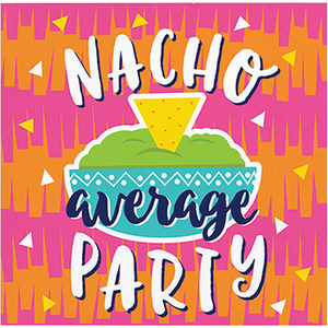 Nacho average party beverage napkins
