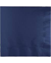Navy Blue Lunch Napkins P50