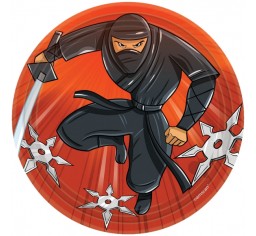 Ninja party lunch plate