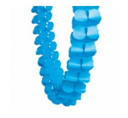 True Blue/Royal Blue Paper Honeycomb Garland