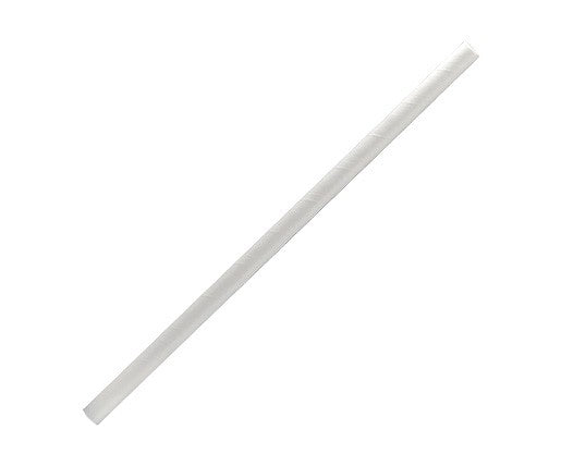 Paper Straws White Pack 50