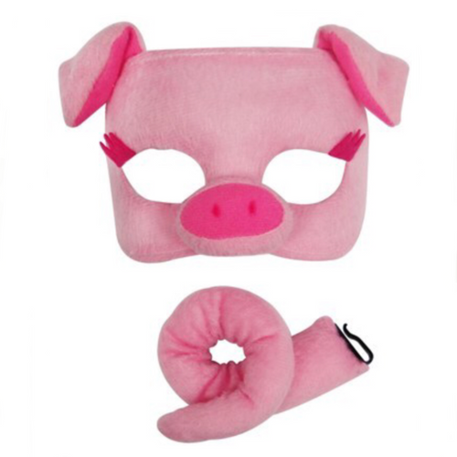 Pig Mask and tail