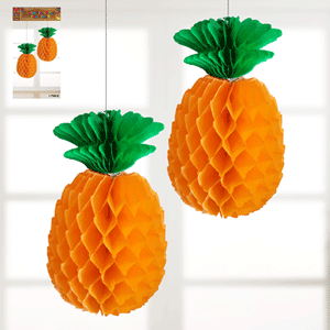 Pineapple Honeycomb Decoration 34cm