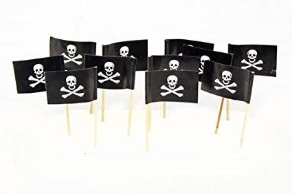 Pirate Flag Toothpicks