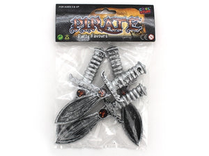 Pirate mini swords pack 4