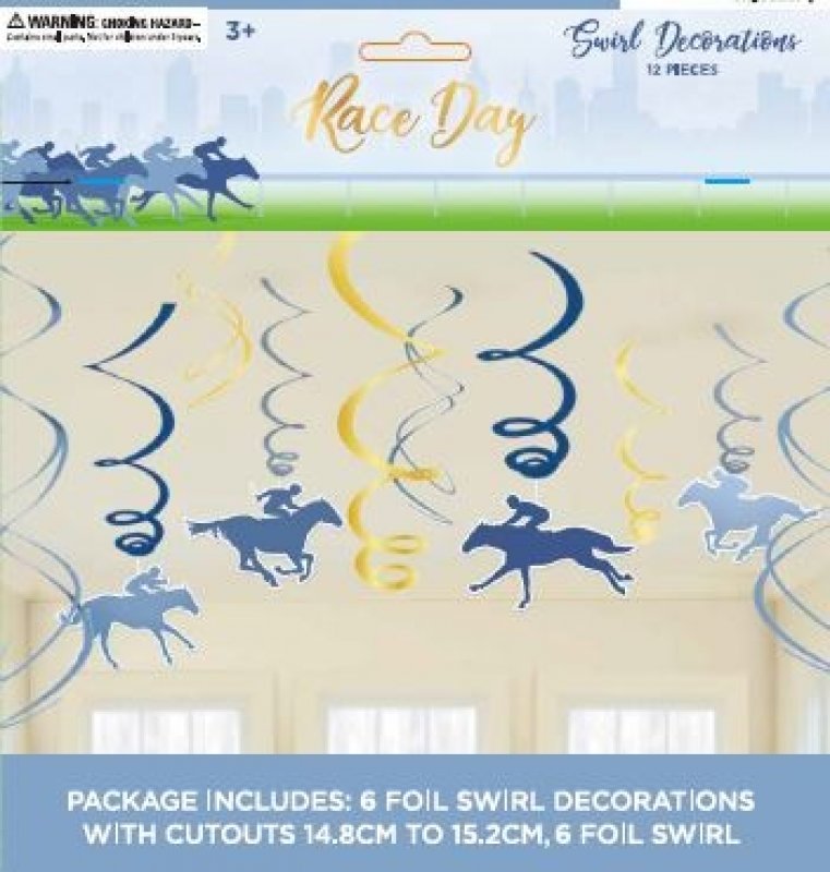 Race Day Party Swirl Decorations – The Party Shack