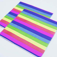 Rainbow party napkins