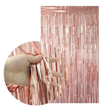 Metallic Shimmer Curtain
