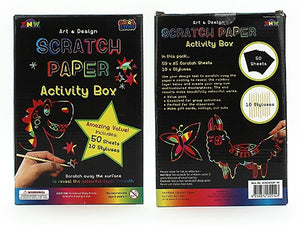 Scratch Paper Activity Box