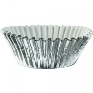 Silver Cupcake Cases - Baking Cups