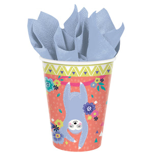 Sloth Paper Cups