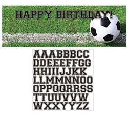 Soccer Giant Party Banner