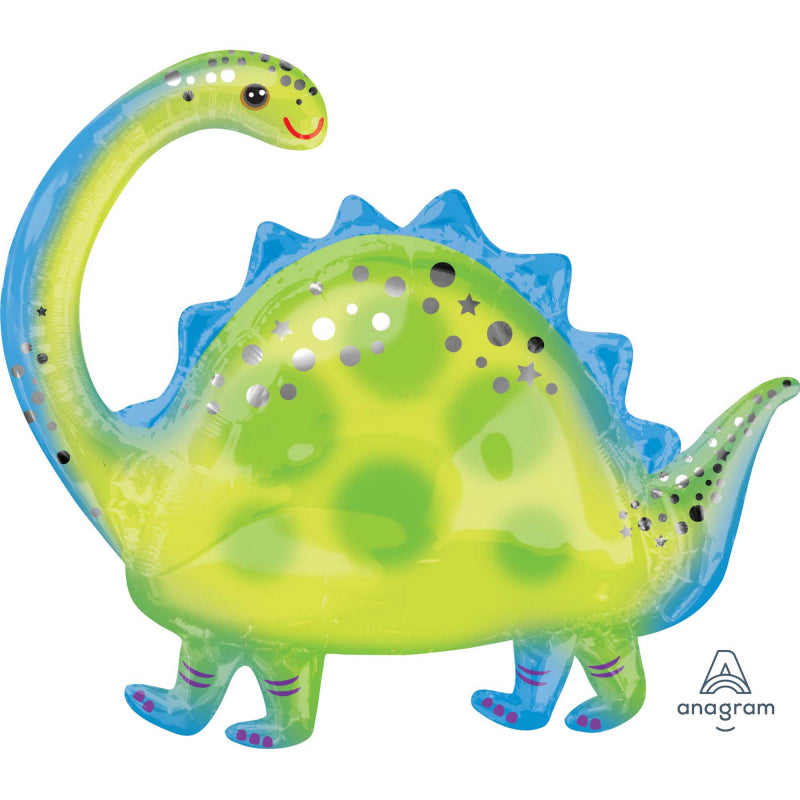 Stegasaurus Dinosaur Foil Balloon Supershape