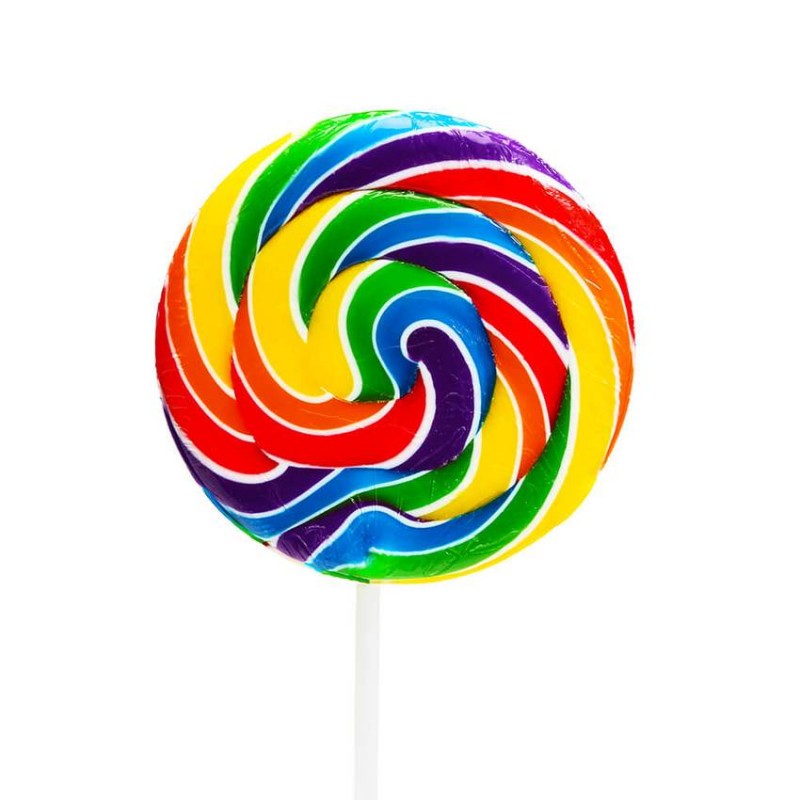 Large Rainbow Lollipop by Sweetworld – The Party Shack