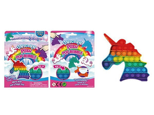 Unicorn Push Pop Bubble Toy