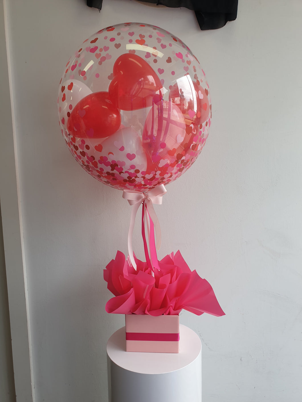 Valentines Balloon - Hearts in a bubble